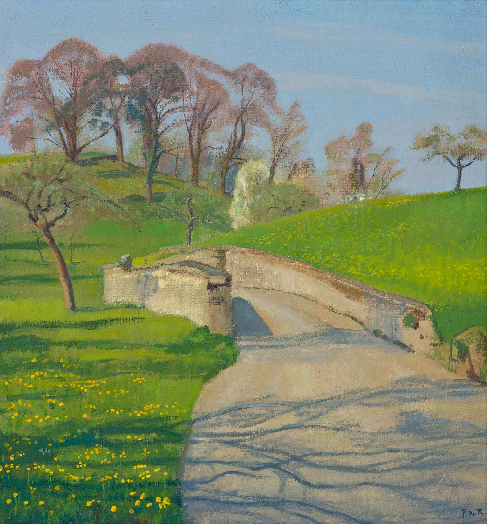 De Ribaupierre François - Chemin sur les hauts de Clarens-Montreux De Ribaupierre François - Chemin sur les hauts de Clarens-Montreux