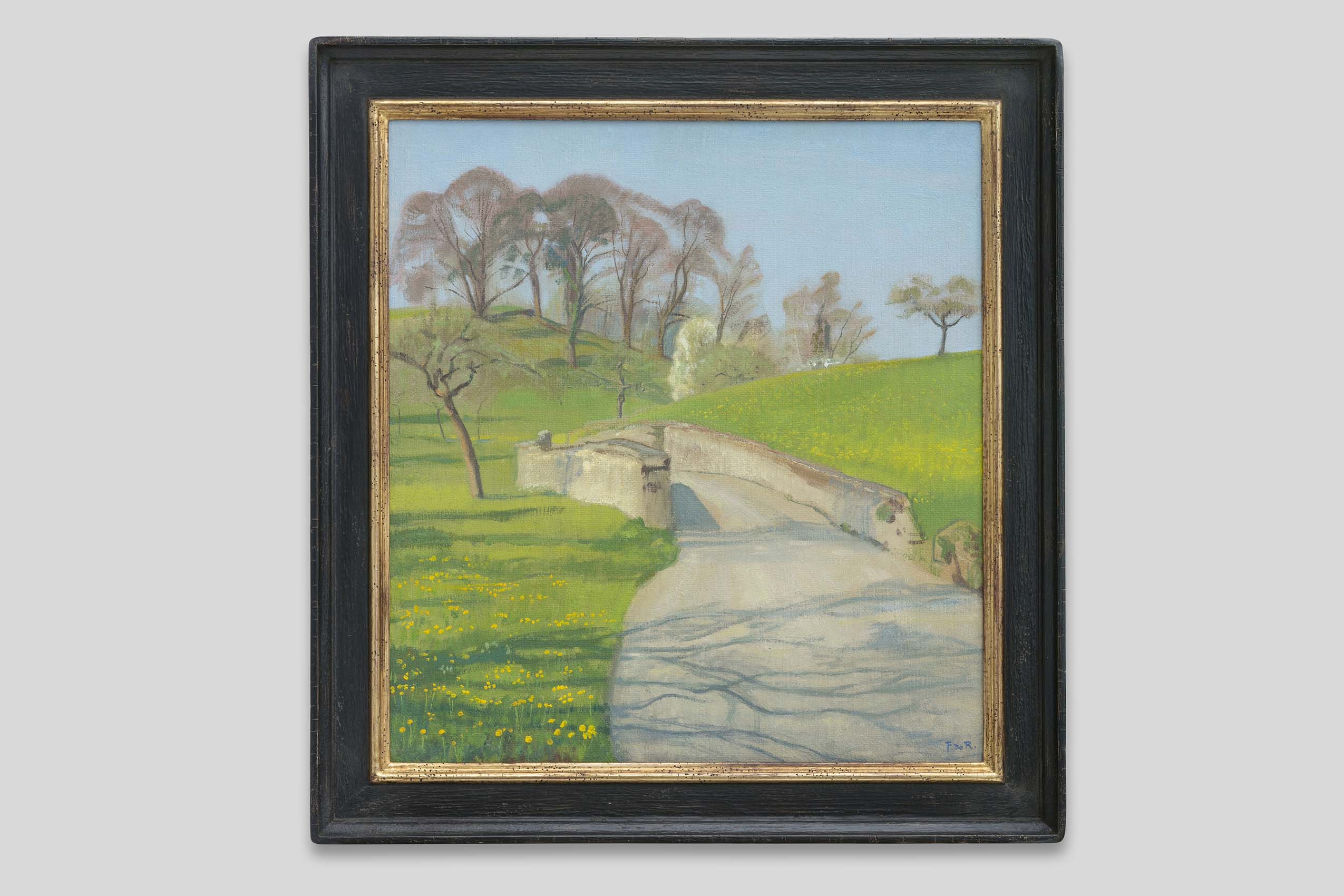 De Ribaupierre François - Chemin sur les hauts de Clarens-Montreux - Encadré De Ribaupierre François - Chemin sur les hauts de Clarens-Montreux - Encadré