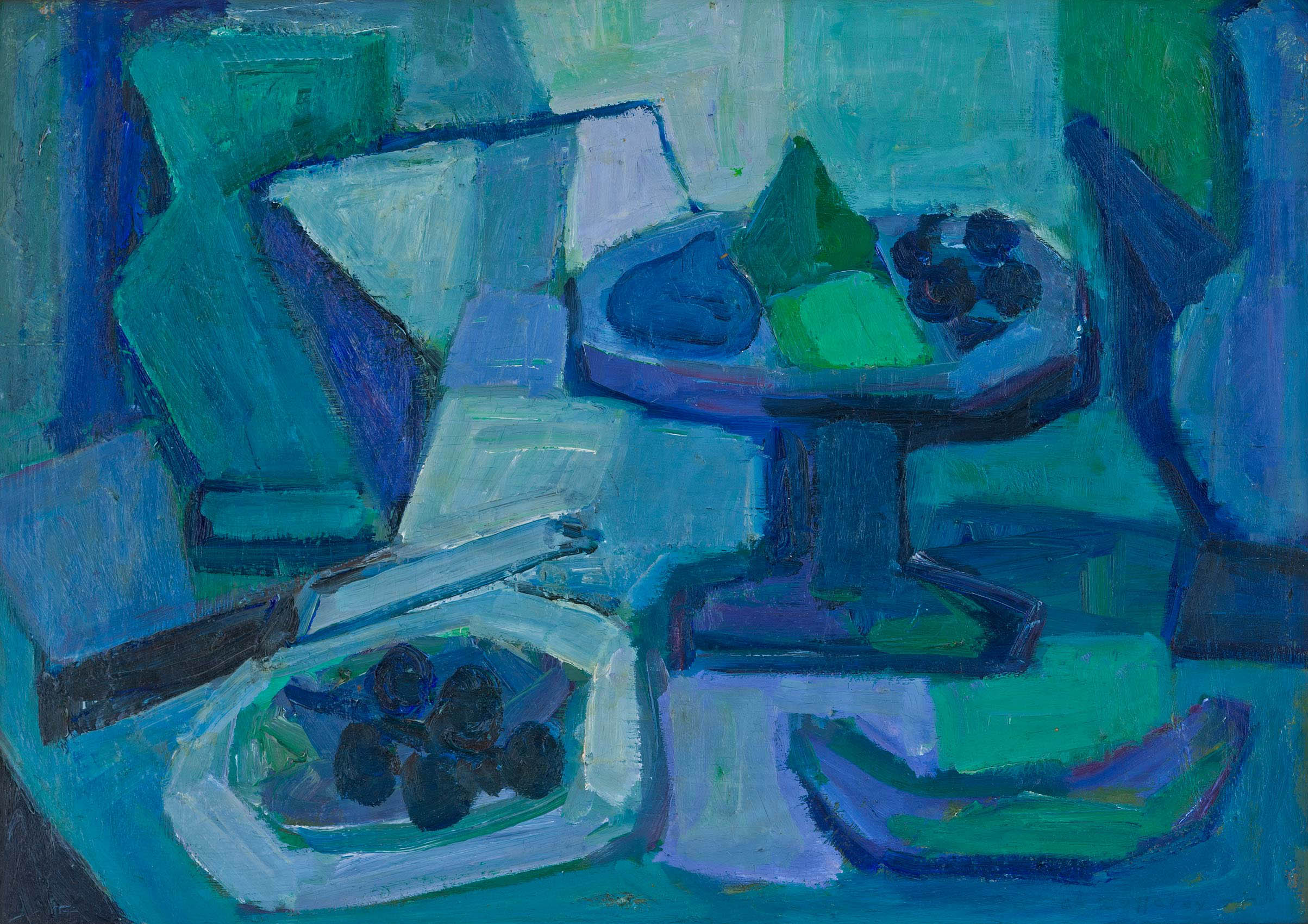 Zufferey Christiane - Nature morte avec des fruits Zufferey Christiane - Nature morte avec des fruits