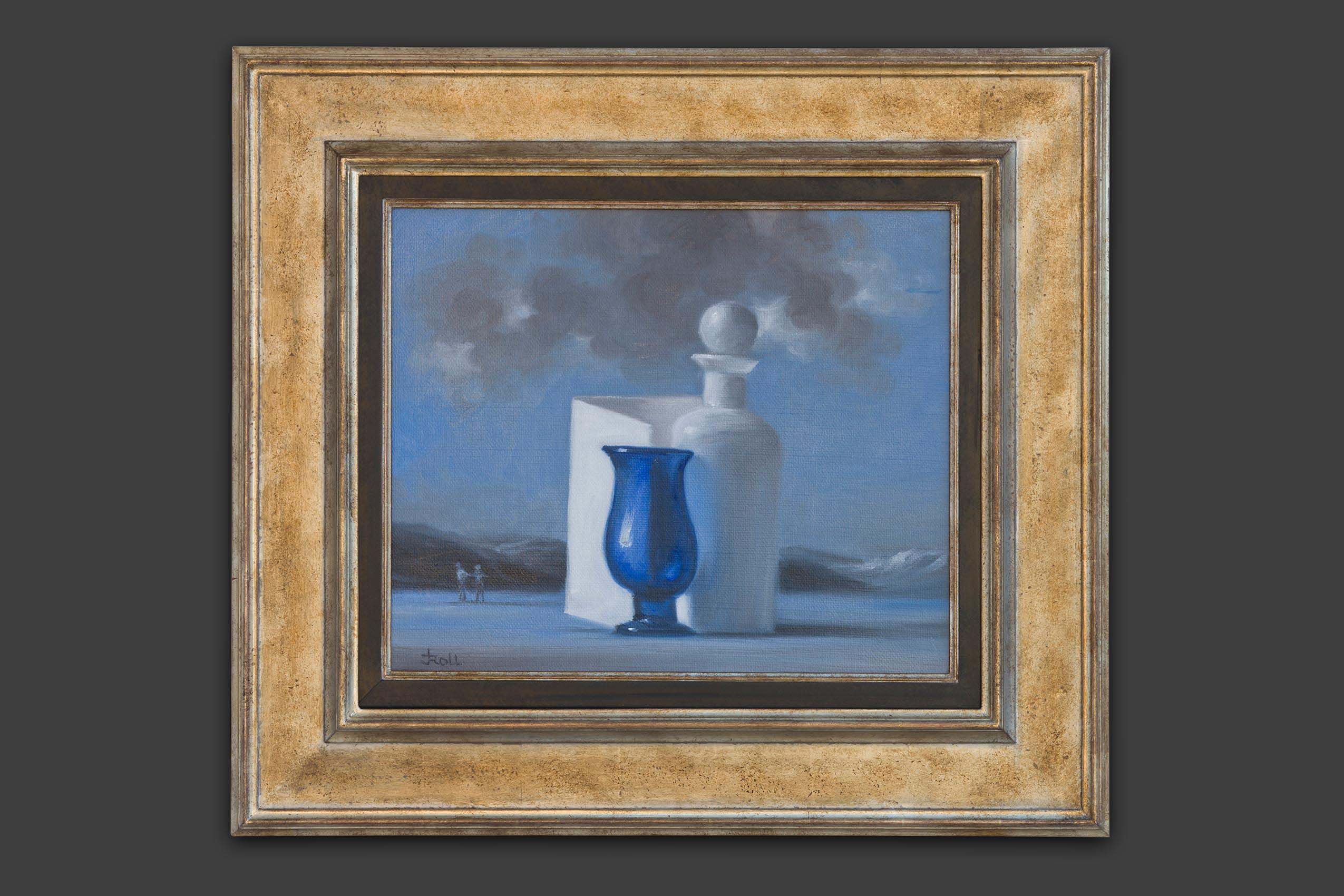 Roll Jean - Morgennachrichten - Gerahmt Roll Jean - Morgennachrichten - Gerahmt