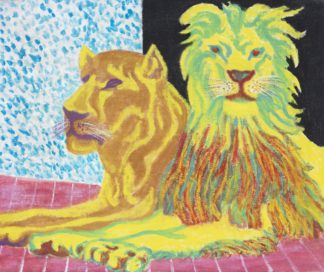 Camenisch Paul - Expressives Löwenpaar II