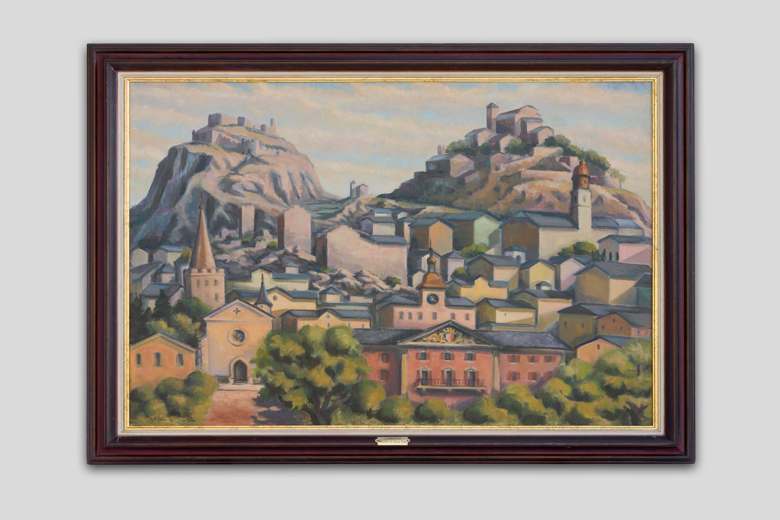 Knupfer Jean-Charles - Altes Sitten - Gerahmt Knupfer Jean-Charles - Altes Sitten - Gerahmt