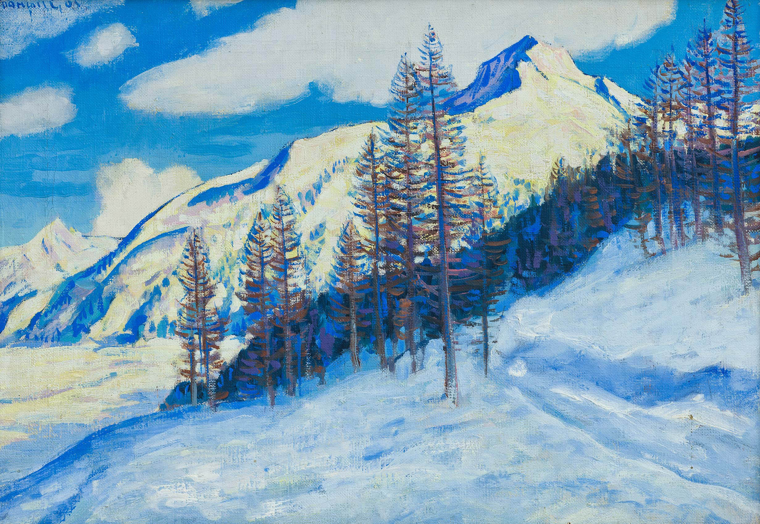 Gos François - L'hiver dans la région d'Aletsch Gos François - L'hiver dans la région d'Aletsch