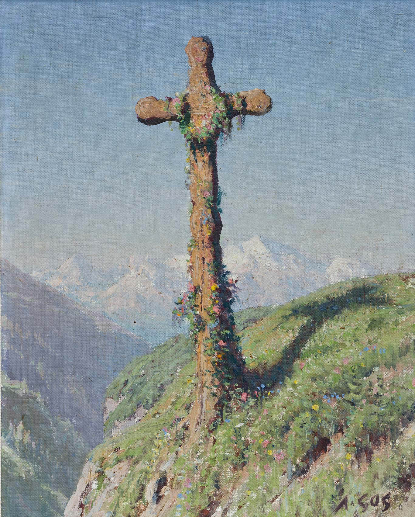 Gos Albert - Wegkreutz Gos Albert - Wegkreutz