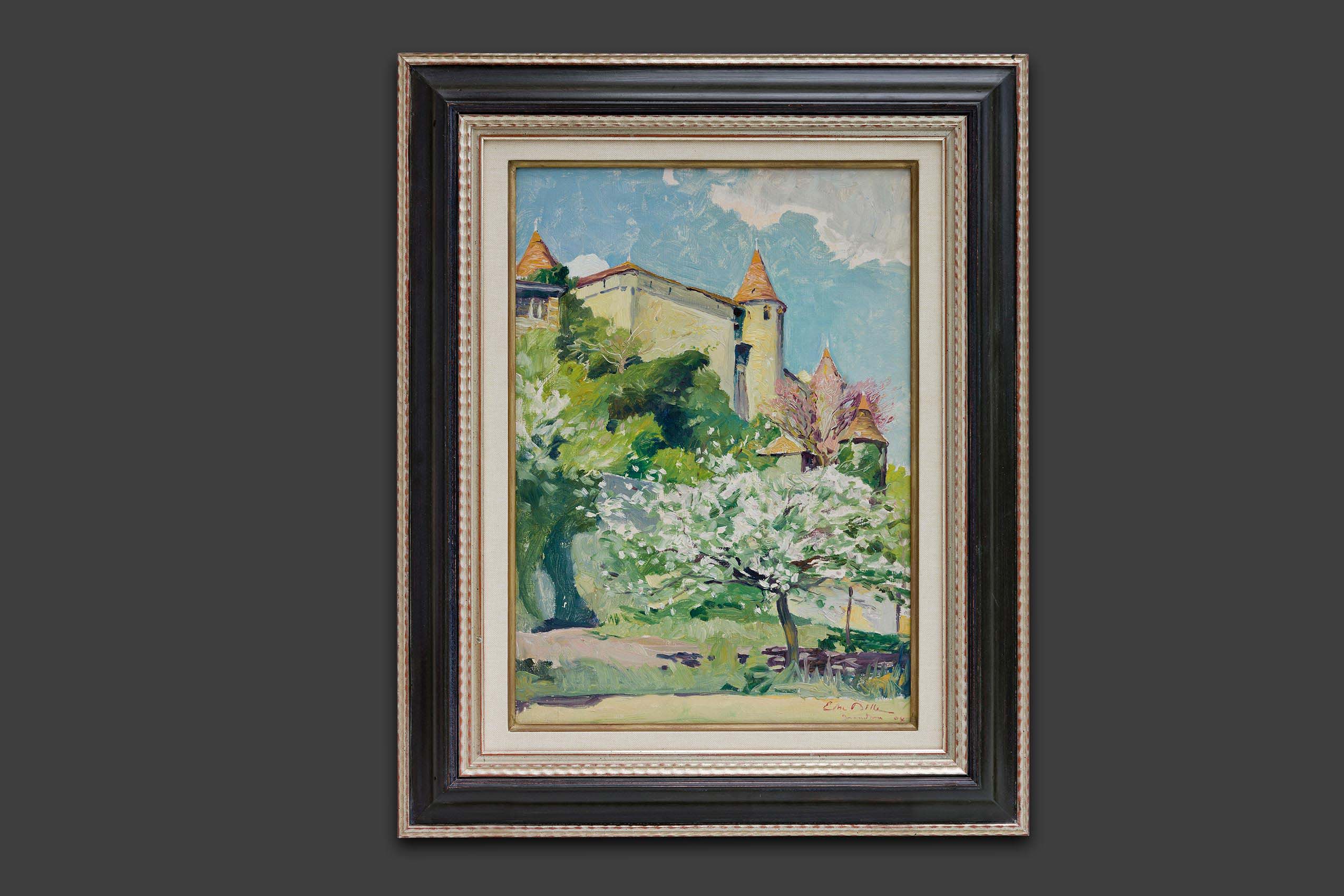 Bille Edmond - Château de Grandson - Encadré Bille Edmond - Château de Grandson - Encadré