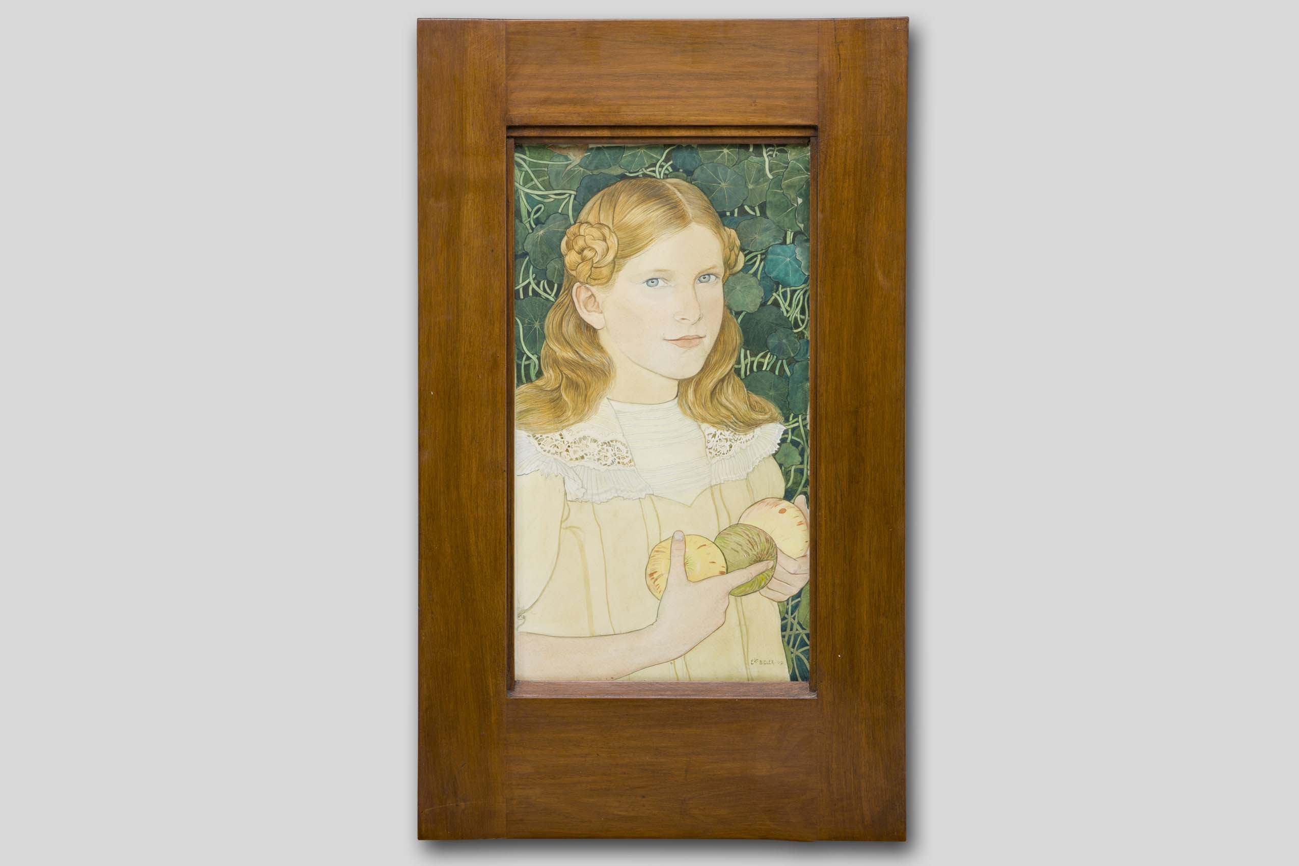 Bieler Ernst - Portrait de Freda Streiff - Encadré Bieler Ernst - Portrait de Freda Streiff - Encadré