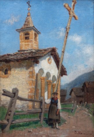 Renevier Julien - Kapelle von Lannaz, in der Gemeinde Evolène