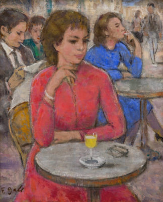 Gall François - Café in Paris