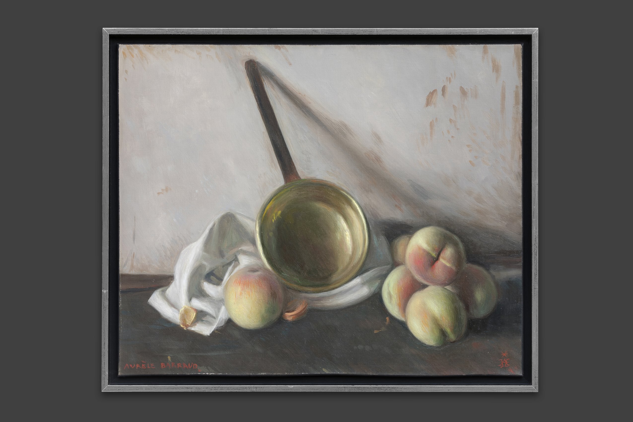 Barraud Aurèle René - Pfirsiche - Gerahmt Barraud Aurèle René - Pfirsiche - Gerahmt