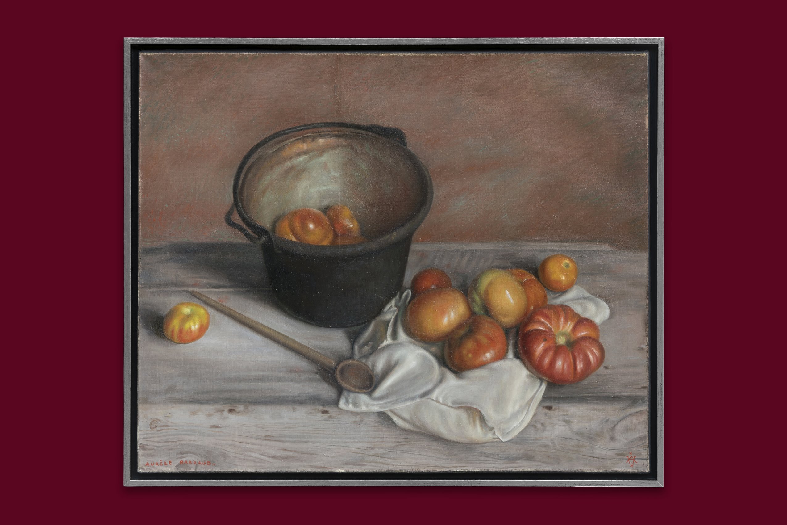 Barraud Aurèle René - Tomaten - Gerahmt Barraud Aurèle René - Tomaten - Gerahmt