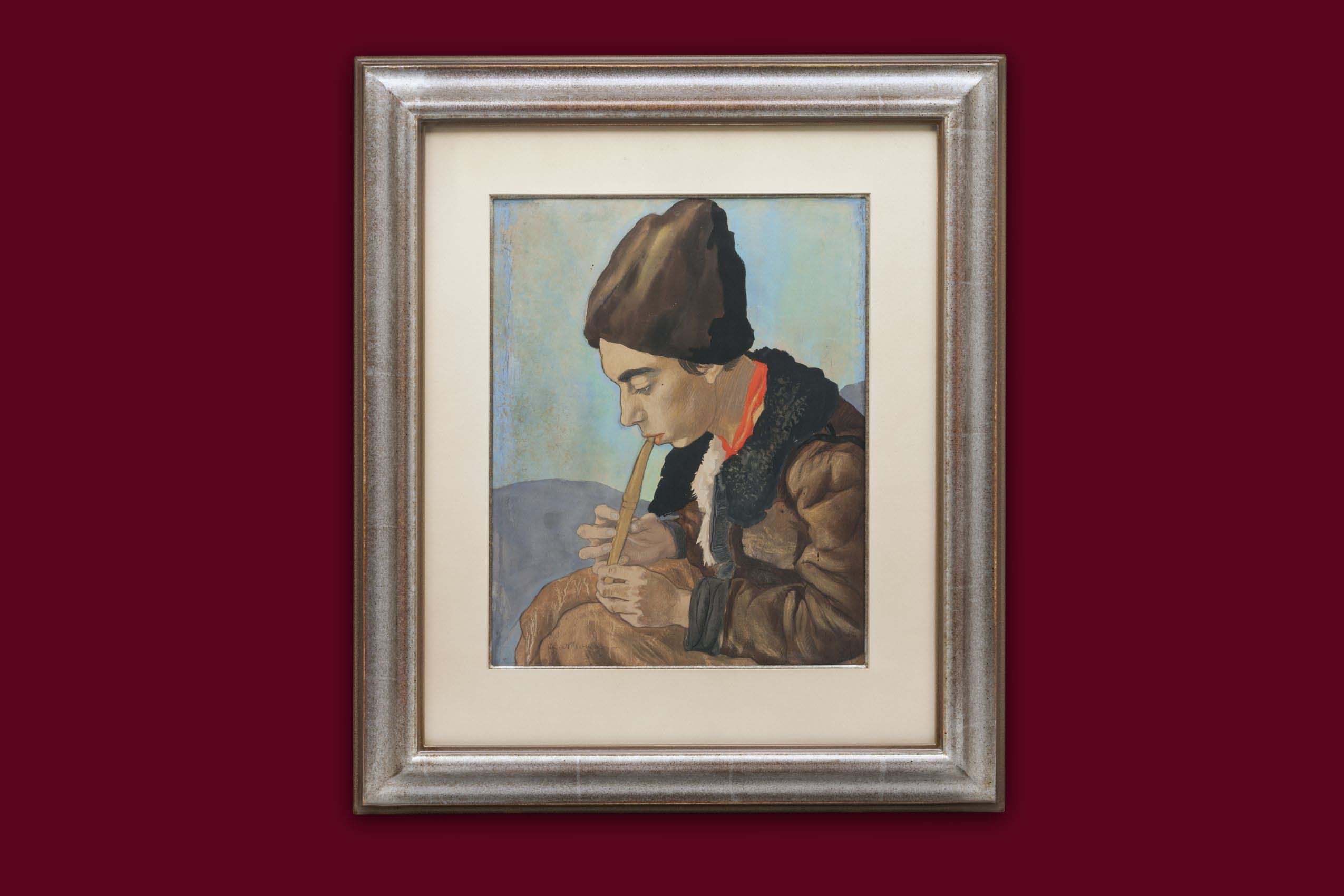 Olsommer Charles-Clos - Der junge Hirte - Gerahmt Olsommer Charles-Clos - Der junge Hirte - Gerahmt