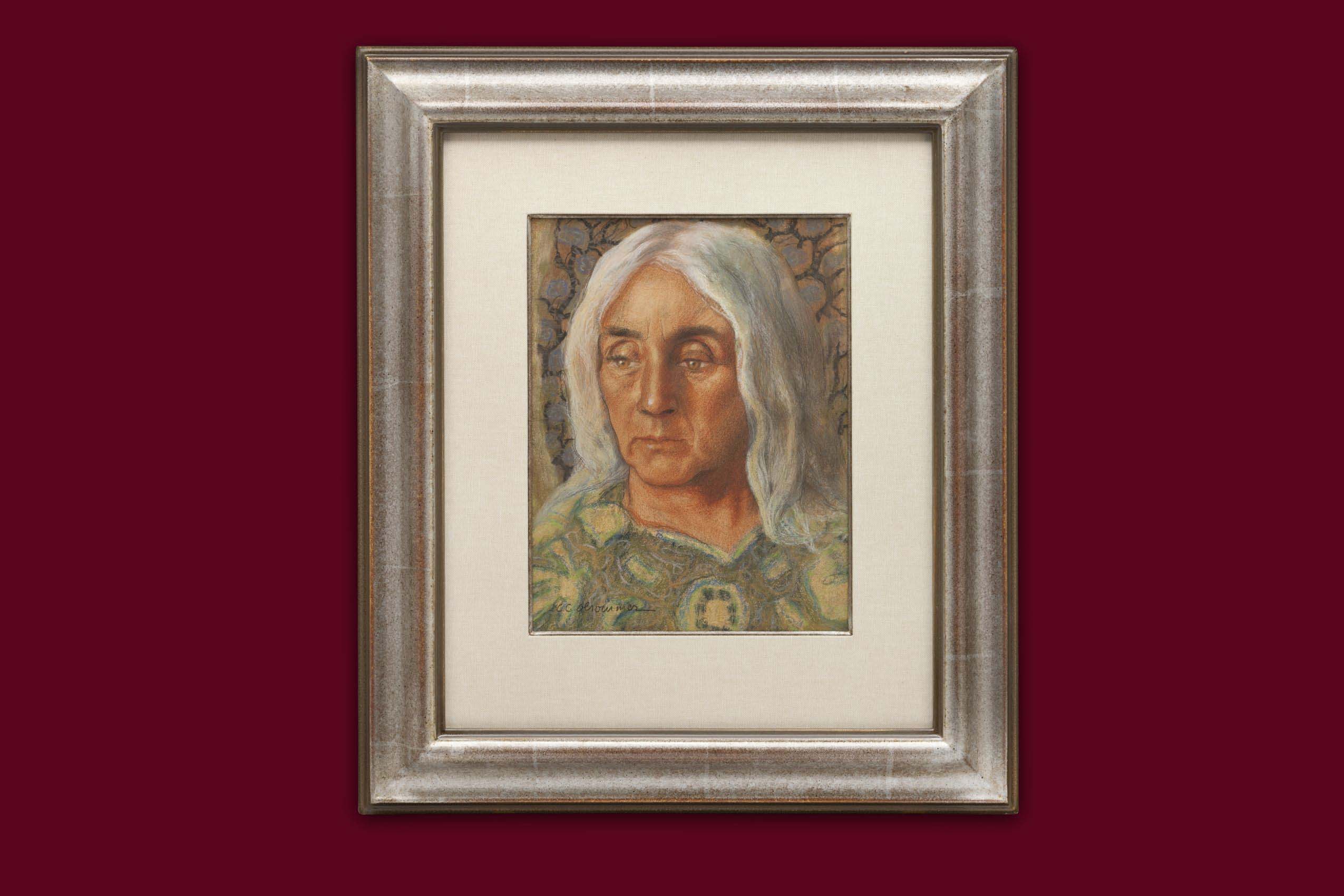 Olsommer Charles-Clos - Das Nachdenkliche - Gerahmt Olsommer Charles-Clos - Das Nachdenkliche - Gerahmt