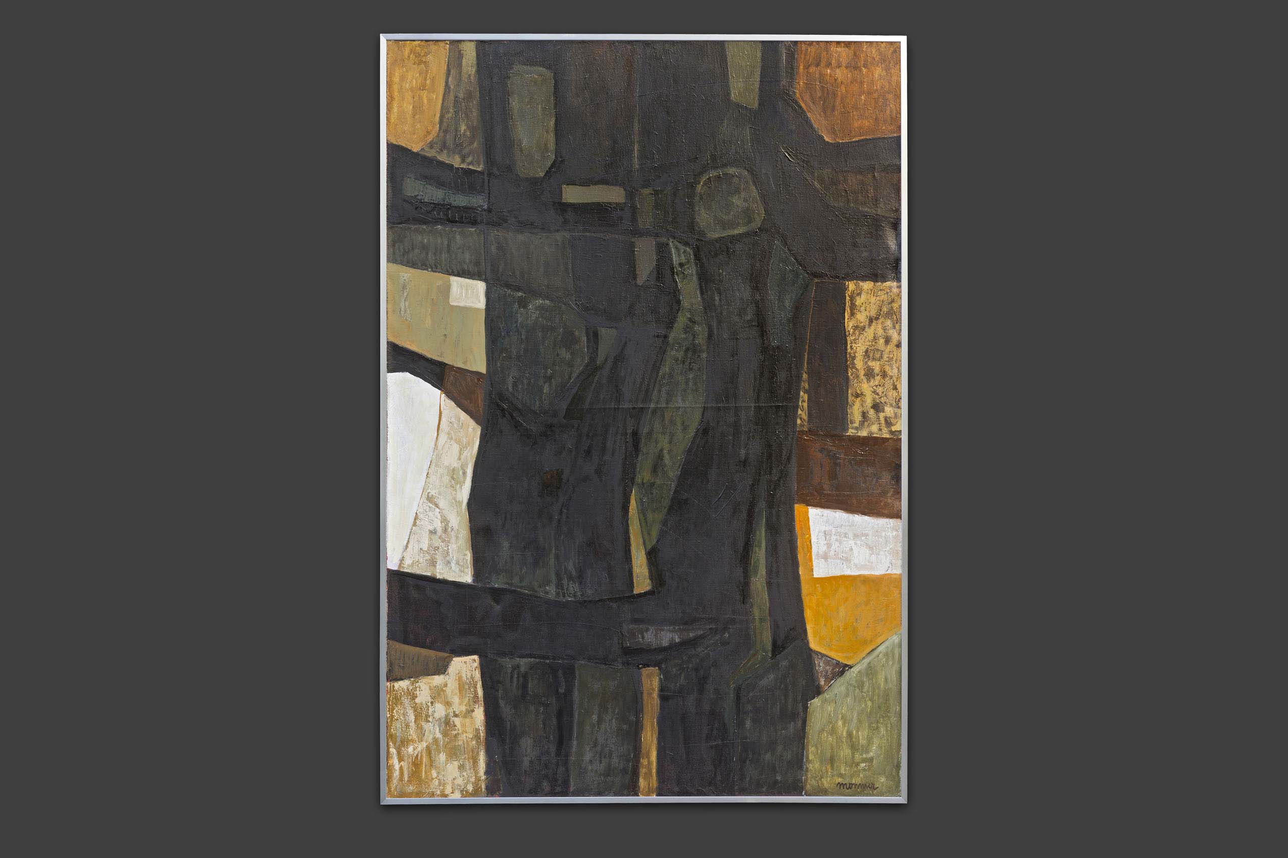 Monnier Charles - Die zwei Bäume - Gerahmt Monnier Charles - Die zwei Bäume - Gerahmt