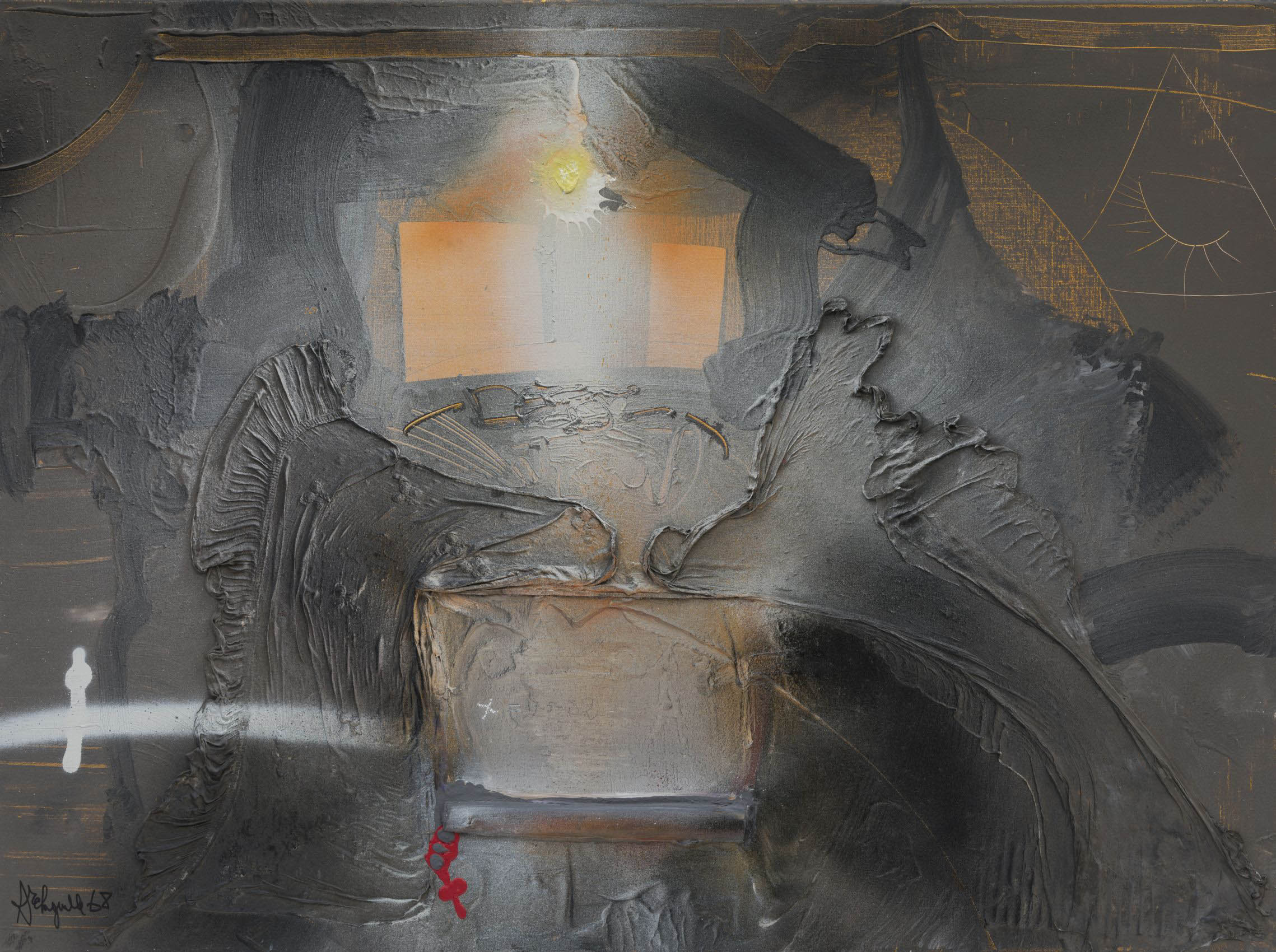 Archiguile Augustin François - Composition abstraite Archiguile Augustin François - Composition abstraite