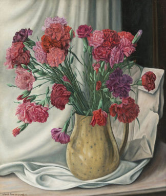 Barraud Aimé Victor - Les œillets, vers 1940-1950
