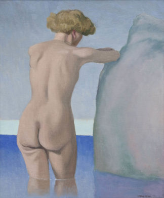 Vallotton Félix - Nu au rocher