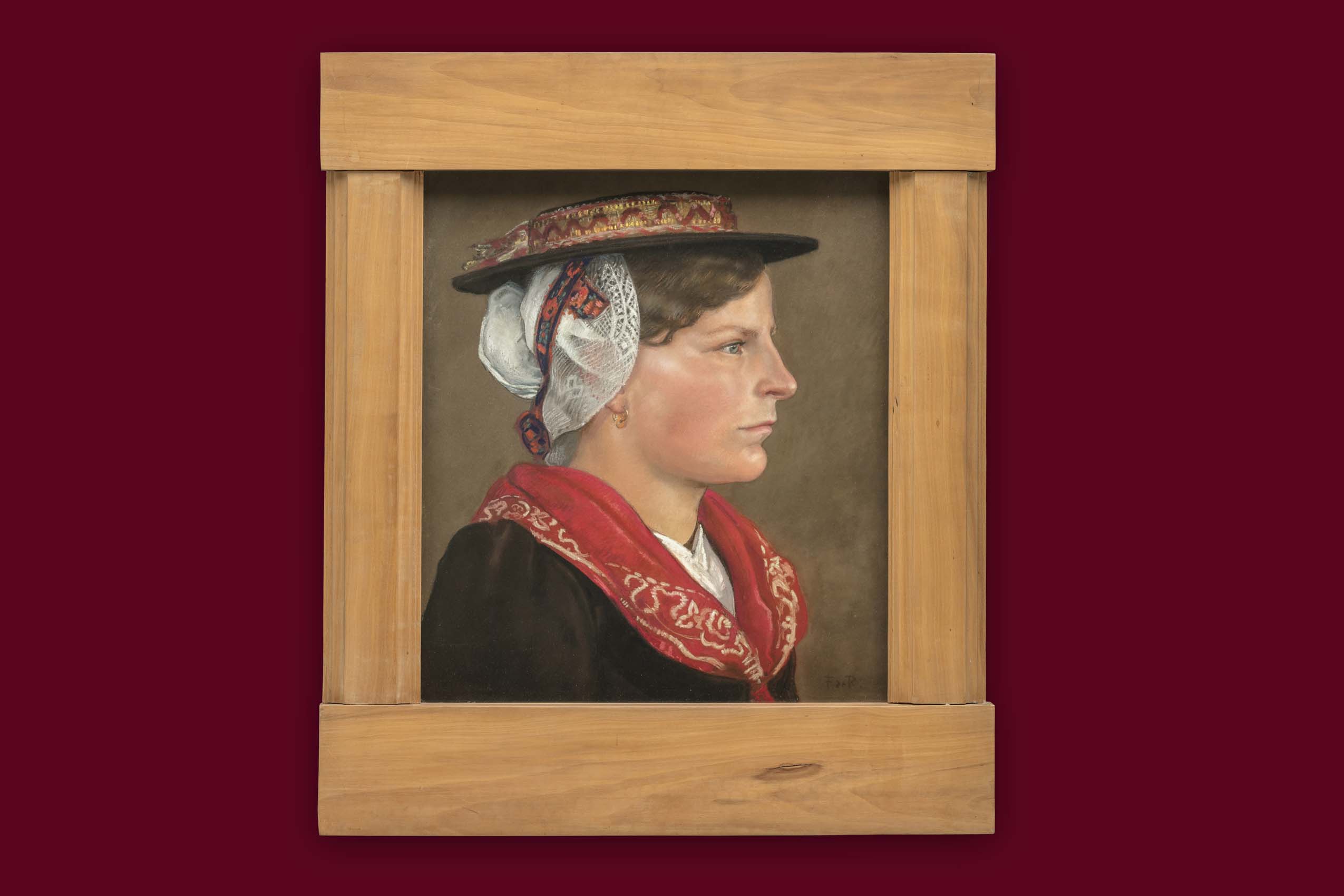 De Ribaupierre François - Fille de Evolène - Encadré De Ribaupierre François - Fille de Evolène - Encadré