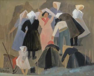 Menge Charles - Weinbergsarbeiten im Frühjahr