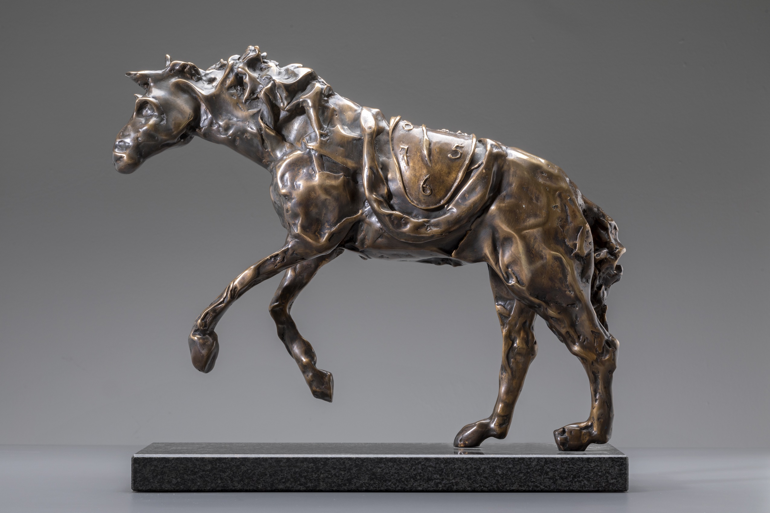 Dali Salvador - Das Pferd von Don Quijote - Gerahmt Dali Salvador - Das Pferd von Don Quijote - Gerahmt