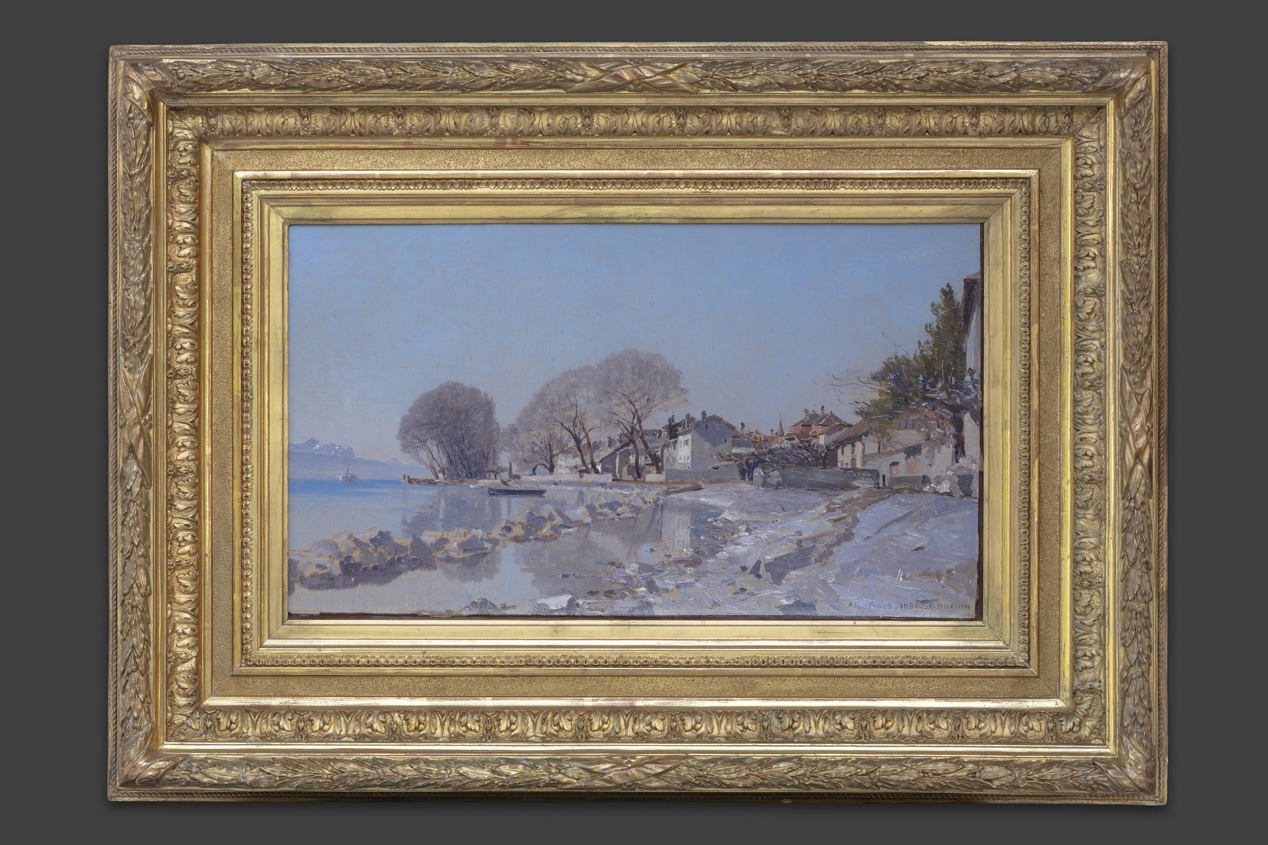 Bocion François Louis David - Cully - Gerahmt Bocion François Louis David - Cully - Gerahmt