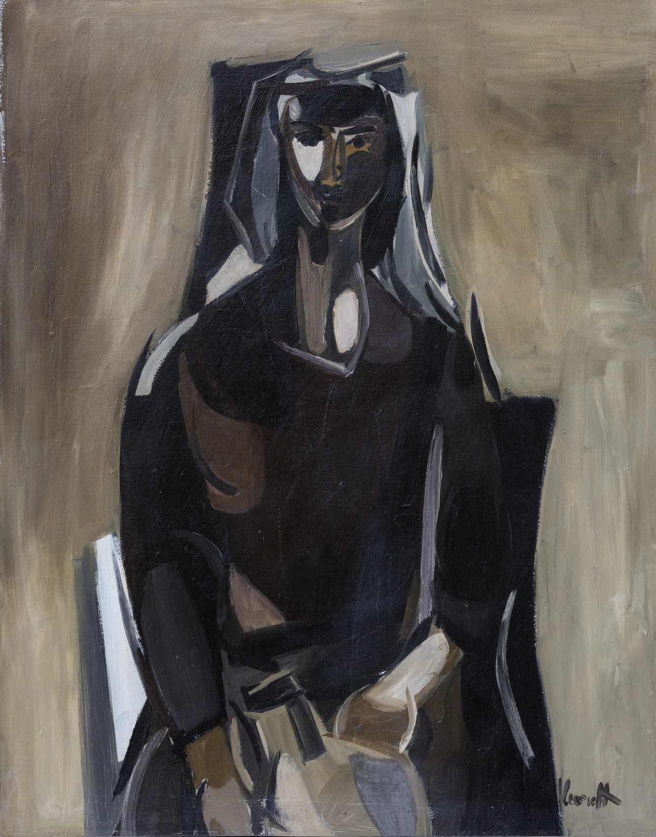 Lecoultre Jean - Frau sitzt Lecoultre Jean - Frau sitzt