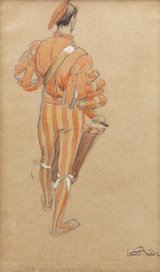 Bieler Ernst - Tambour de la Fête des Vendanges, en 1905