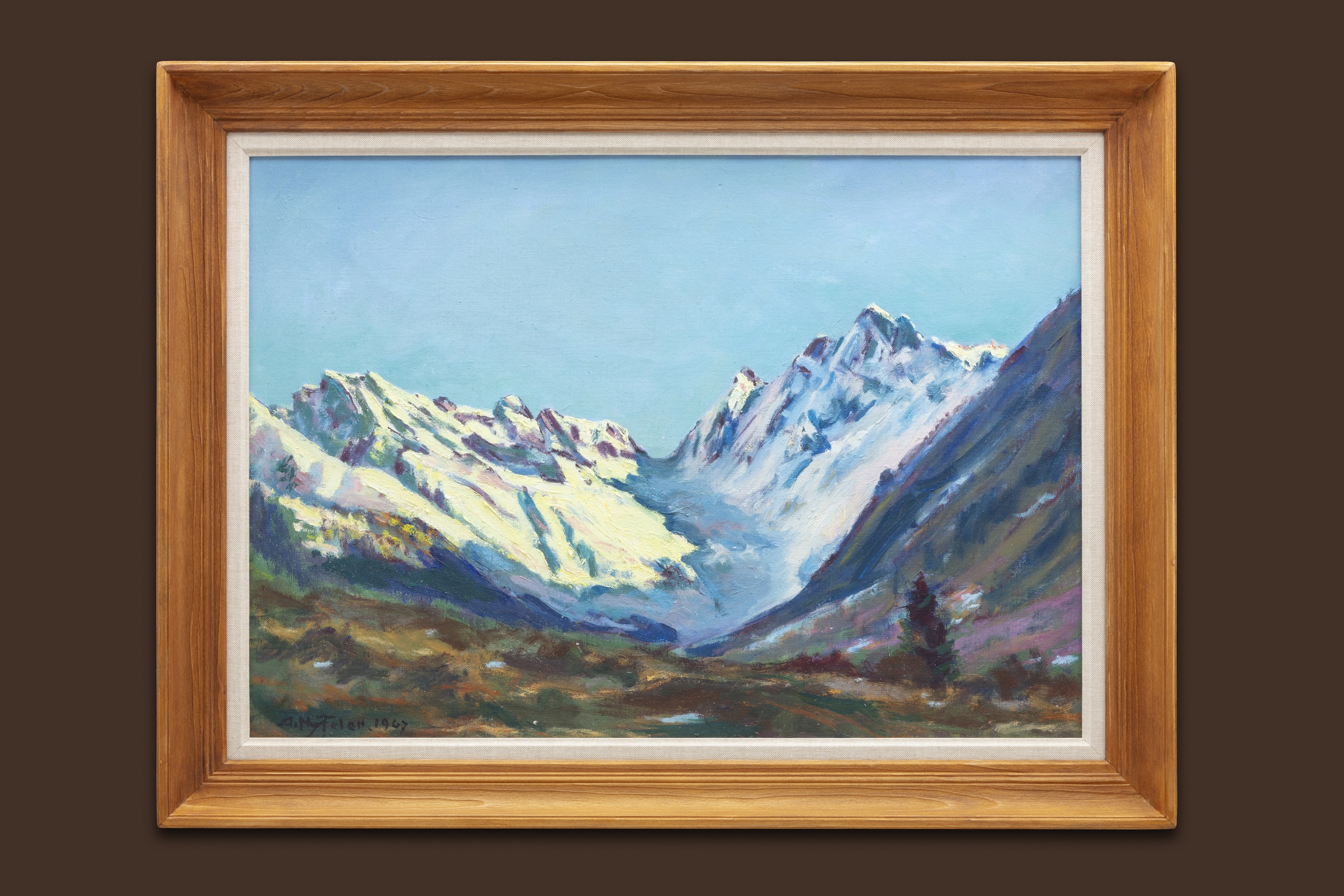 Nyfeler Albert - Lotschental - Encadré Nyfeler Albert - Lotschental - Encadré