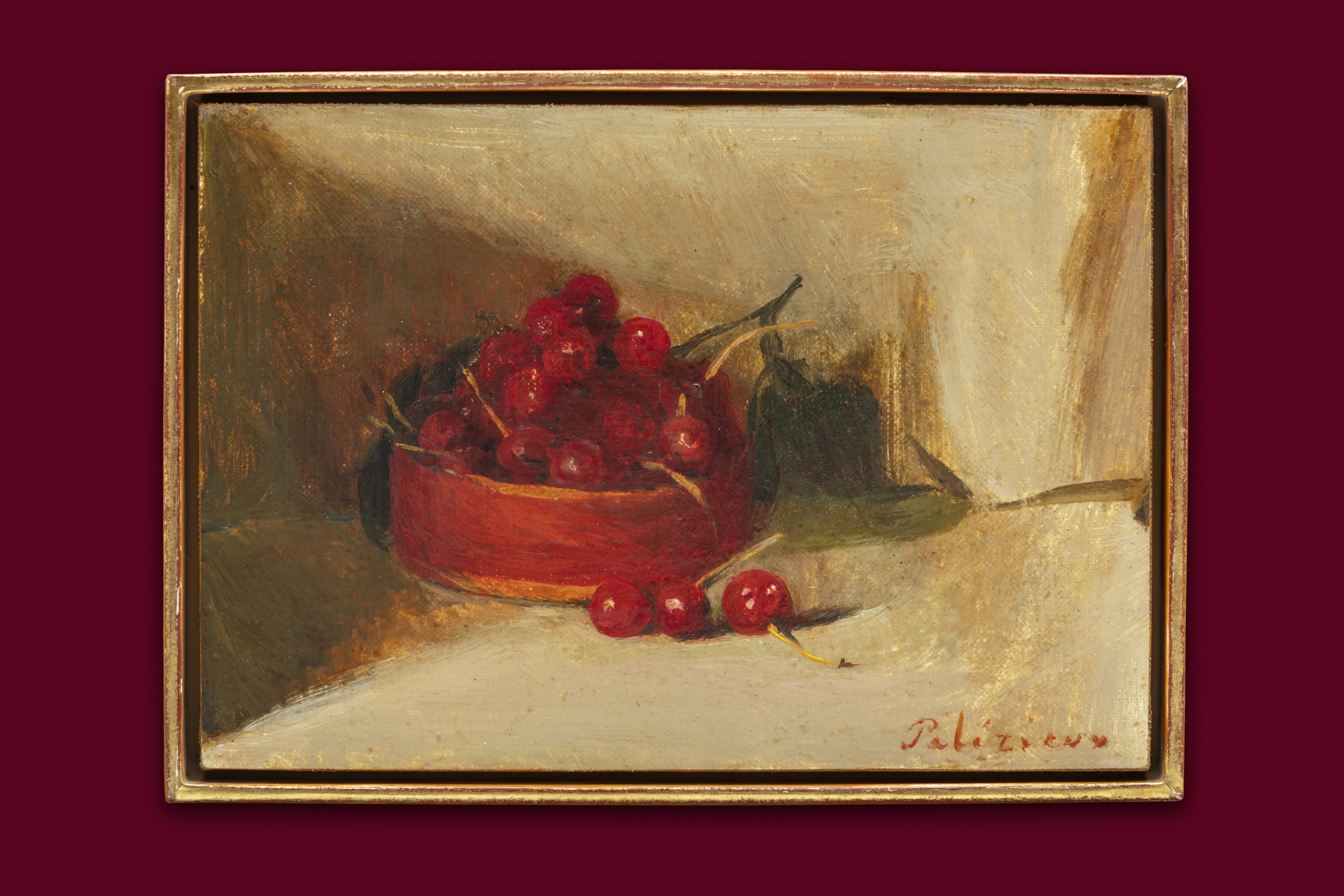 De Palézieux Gérard - Die Kirschen - Gerahmt De Palézieux Gérard - Die Kirschen - Gerahmt