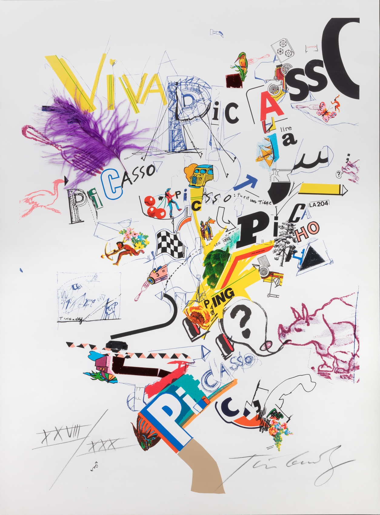 Tinguely Jean - Viva Picasso Tinguely Jean - Viva Picasso